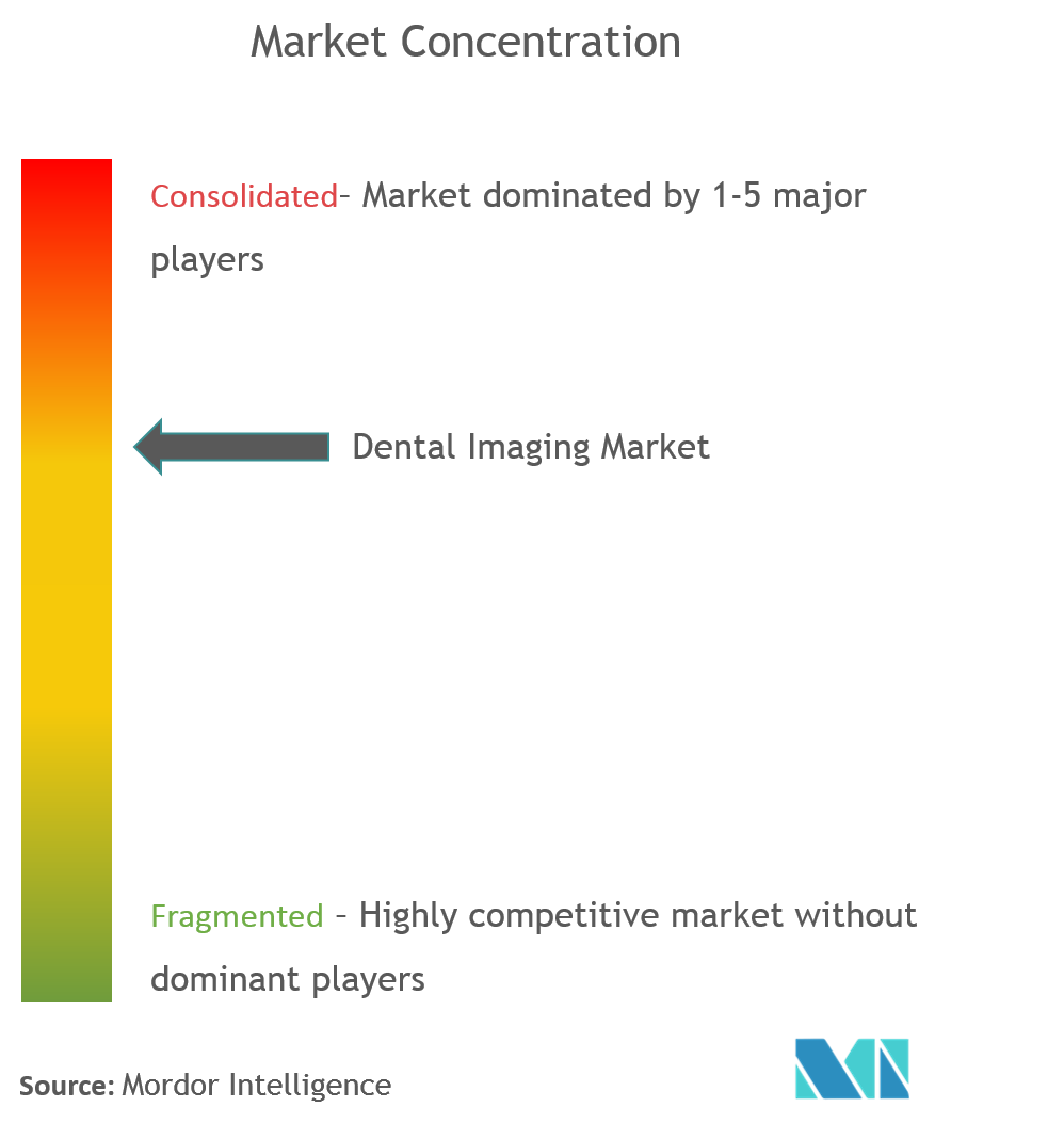 Dental Imaging Market Concentration